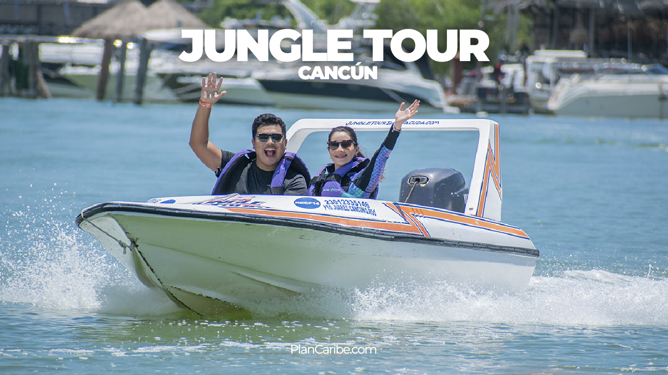 Jungle tour en cancun con plan caribe